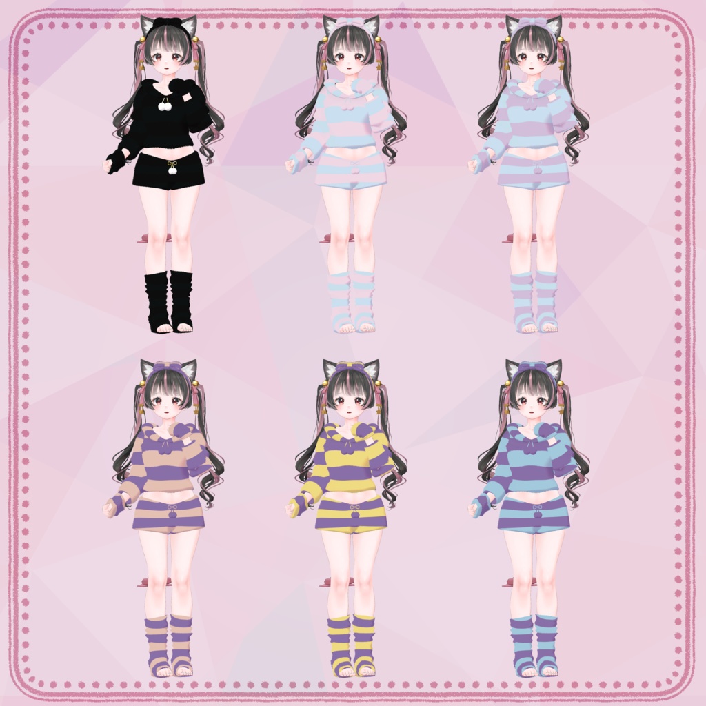 【ルーシュカ向け衣装】もこもこルームウェア