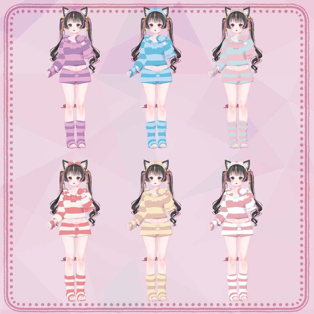 【ルーシュカ向け衣装】もこもこルームウェア