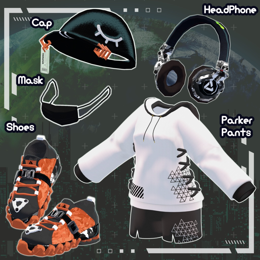 【デルタフレア向け衣装】-RollBack-