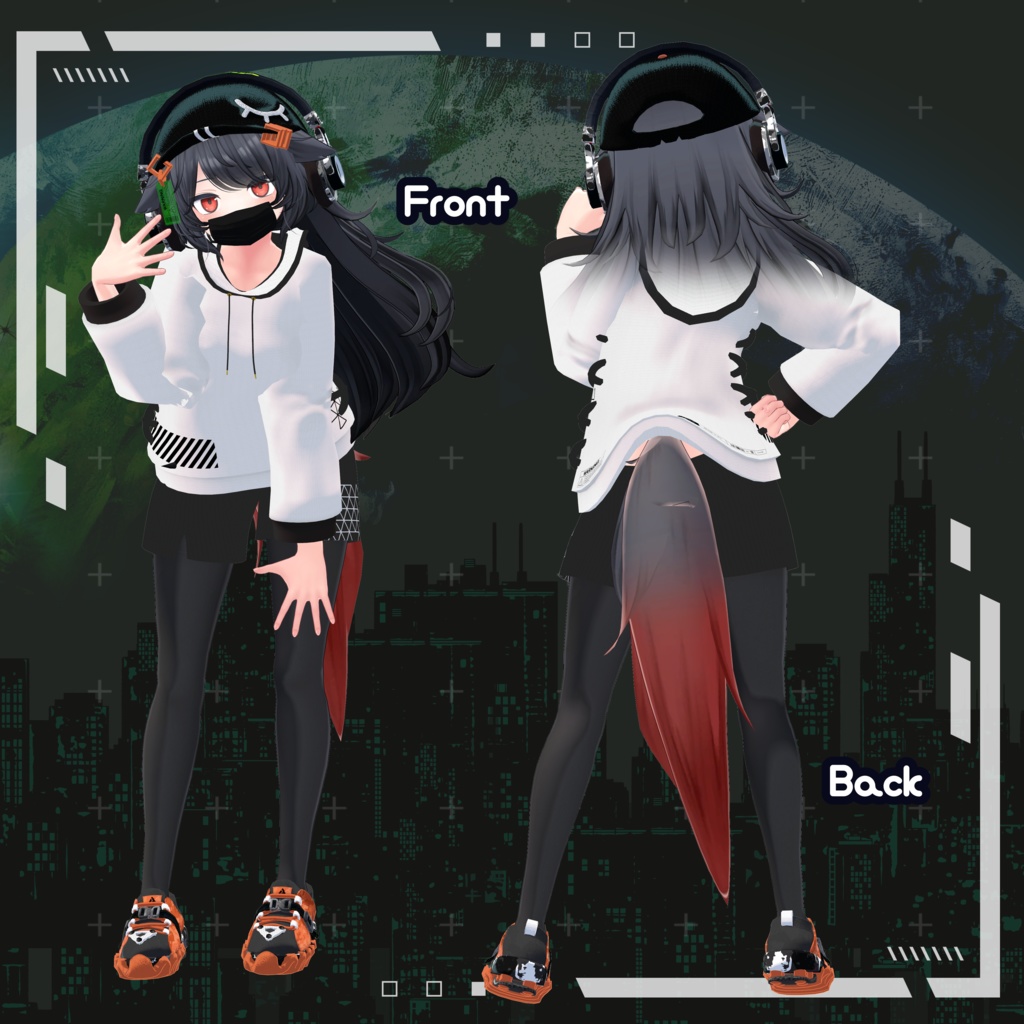 【デルタフレア向け衣装】-RollBack-