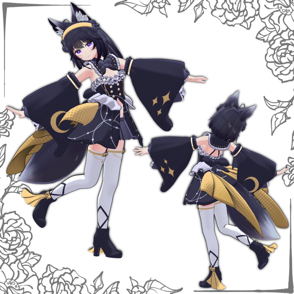 【ティエン向け衣装】FlourDress