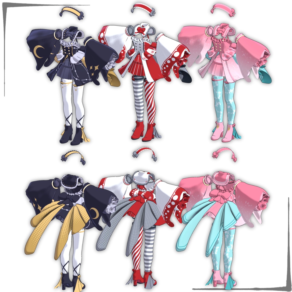 【ティエン向け衣装】FlourDress