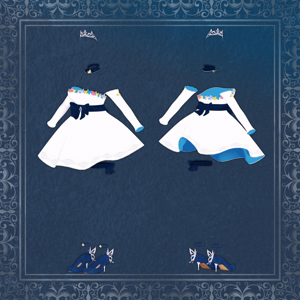 【モルフォ衣装】Aqua Flutter