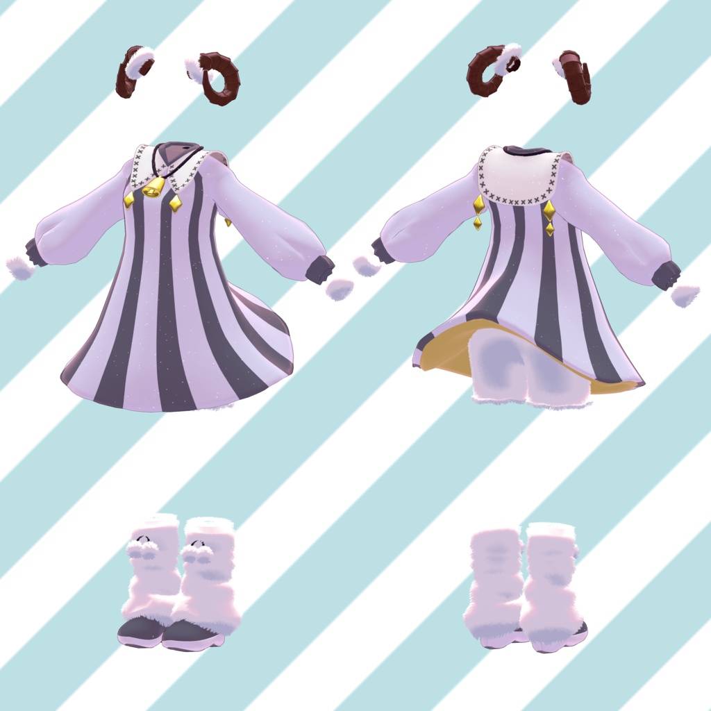 【ティエン向け衣装】ユメ-し~ぷドレス