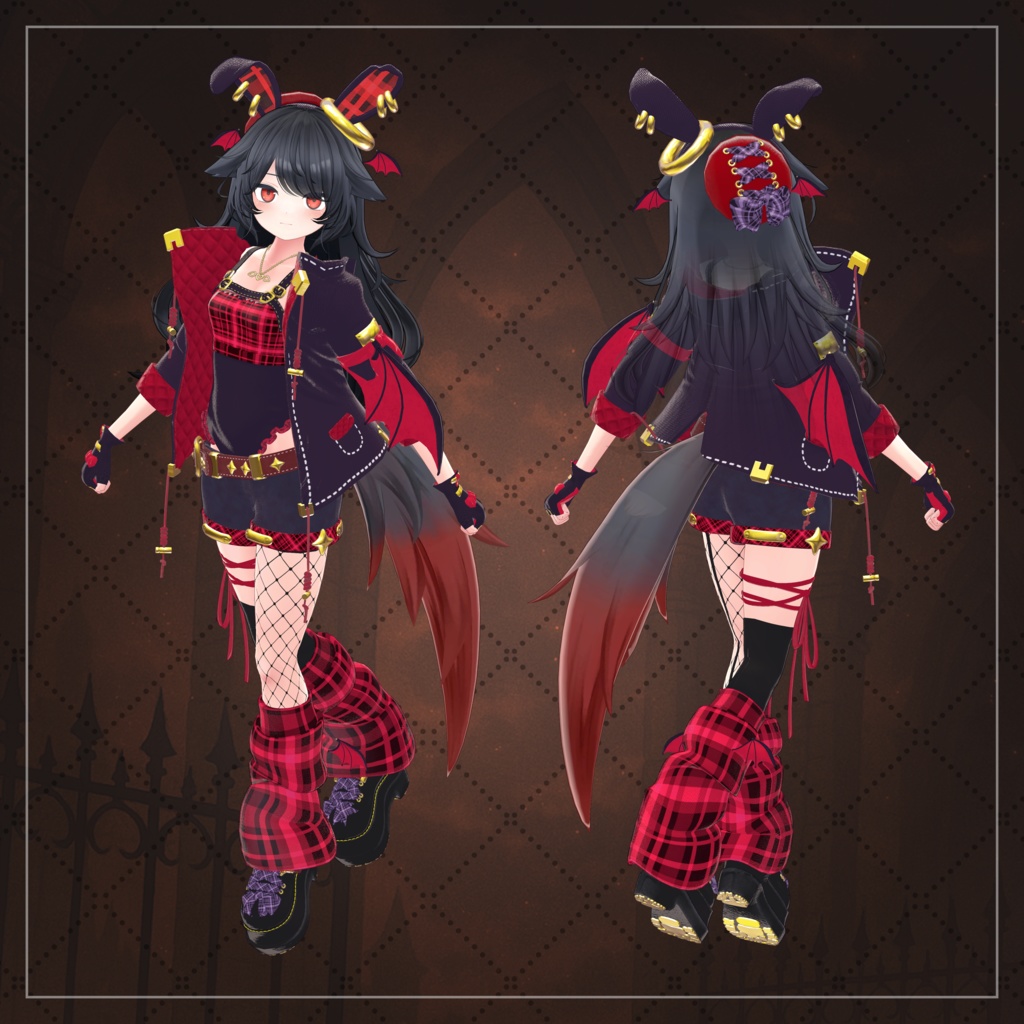 【デルタフレア向け衣装】VaniiBat-ヴァニィバット-