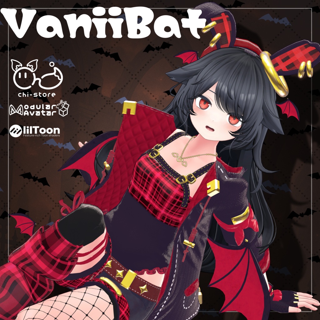 【デルタフレア向け衣装】VaniiBat-ヴァニィバット-