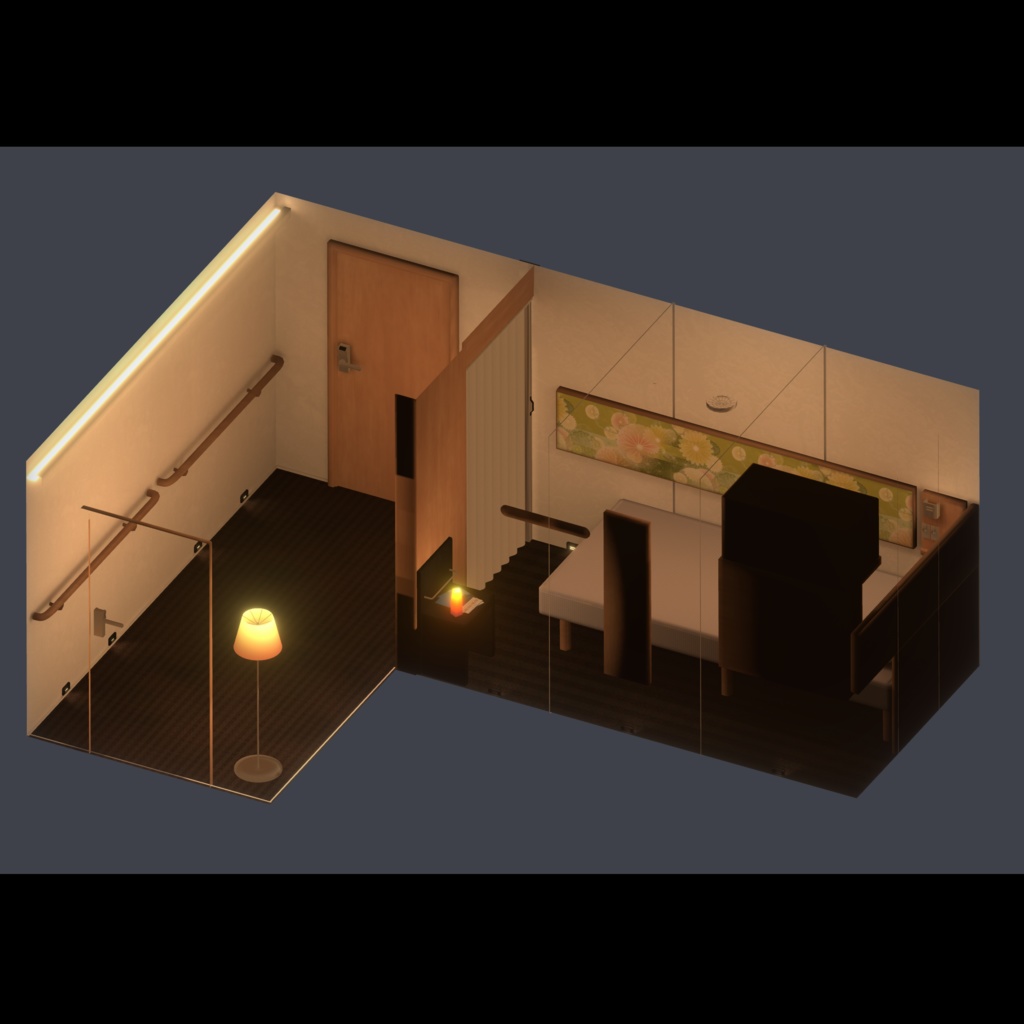 【VRChat向けワールド】 Chi-CruiseRoom