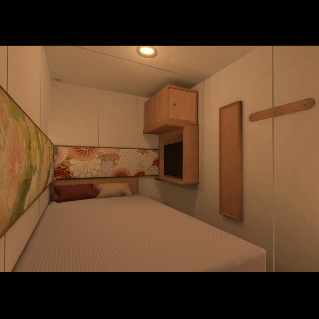 【VRChat向けワールド】 Chi-CruiseRoom