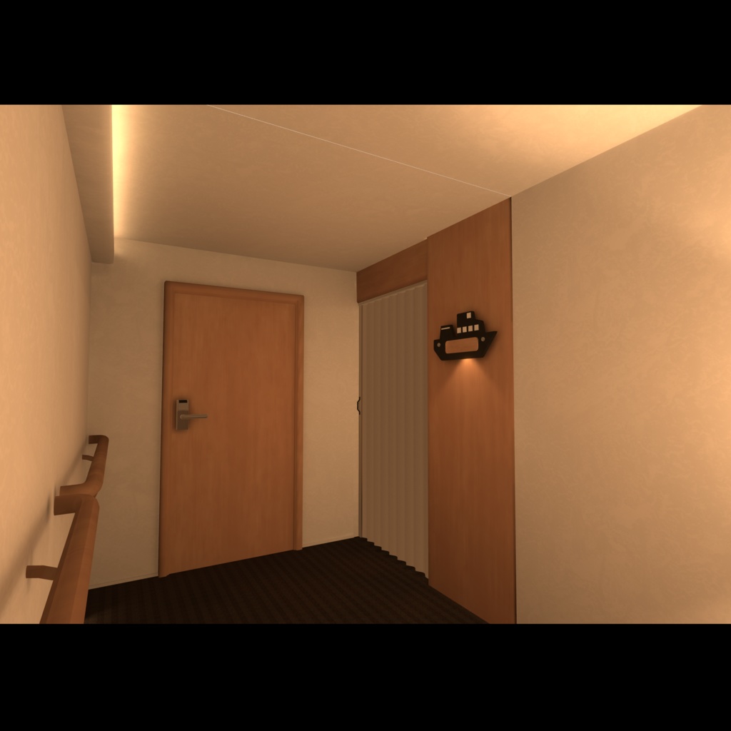 【VRChat向けワールド】 Chi-CruiseRoom