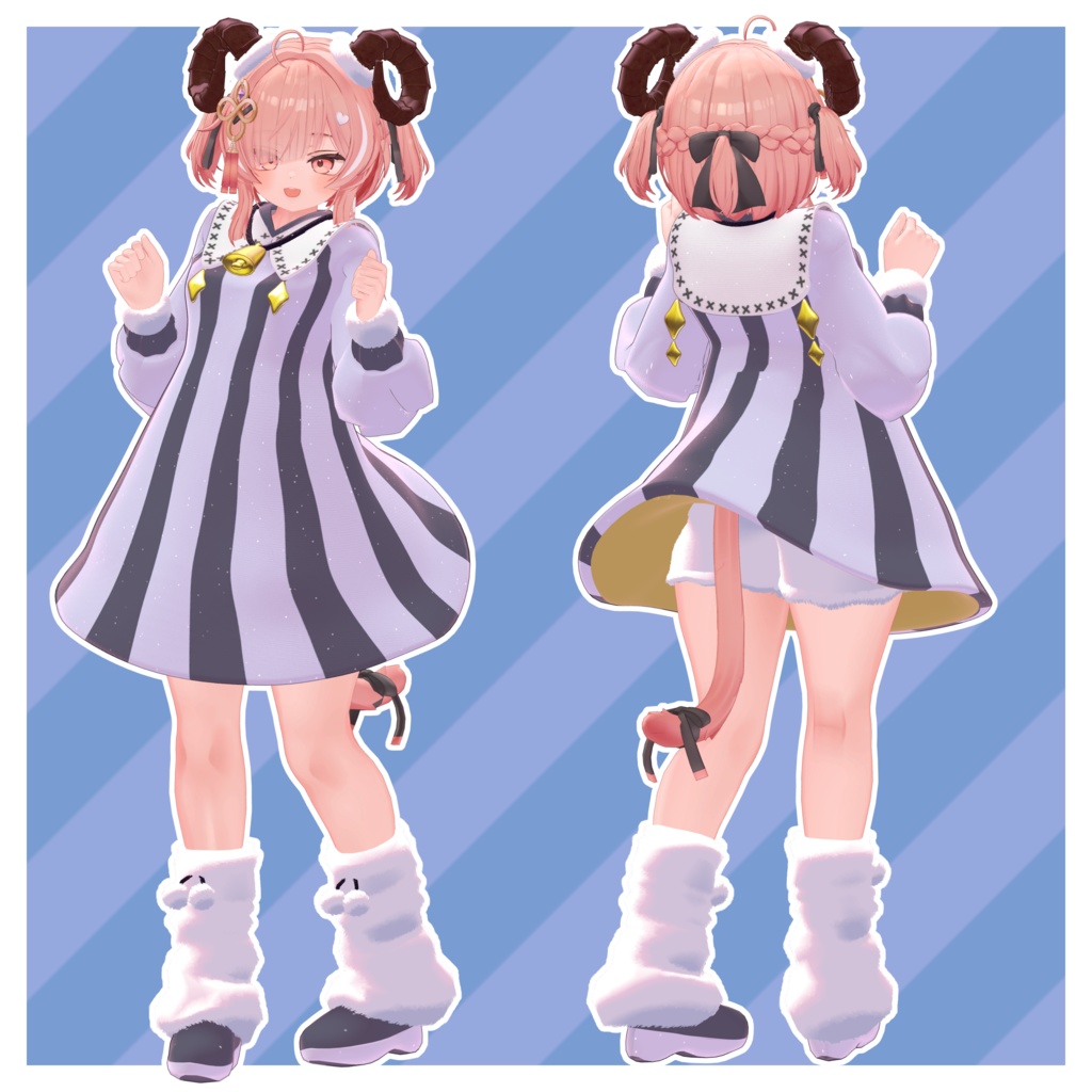 【イチゴ向け衣装】ユメ-し~ぷドレス