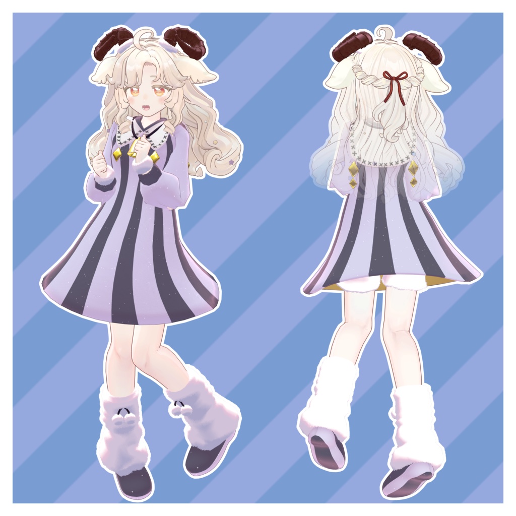 【サバラム向け衣装】ユメ-し~ぷドレス