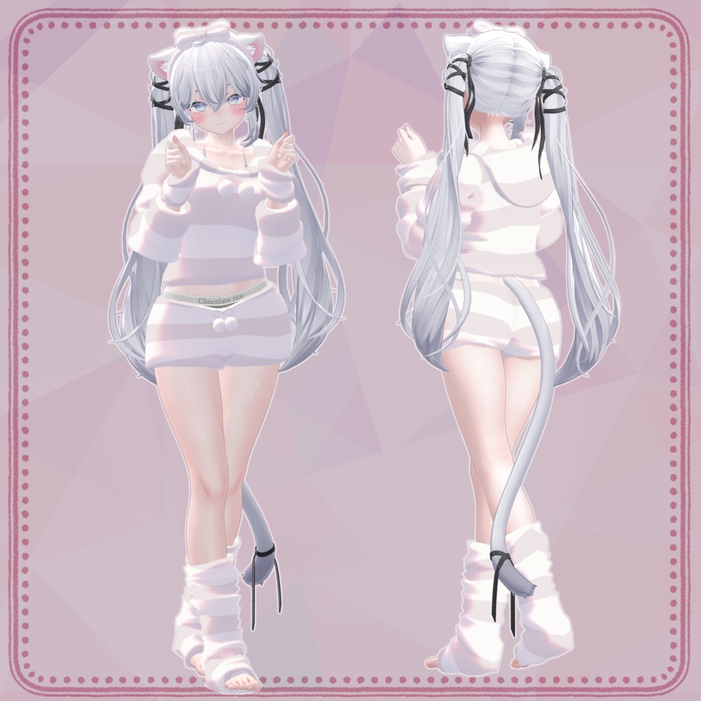 【Sio向け衣装】もこもこルームウェア