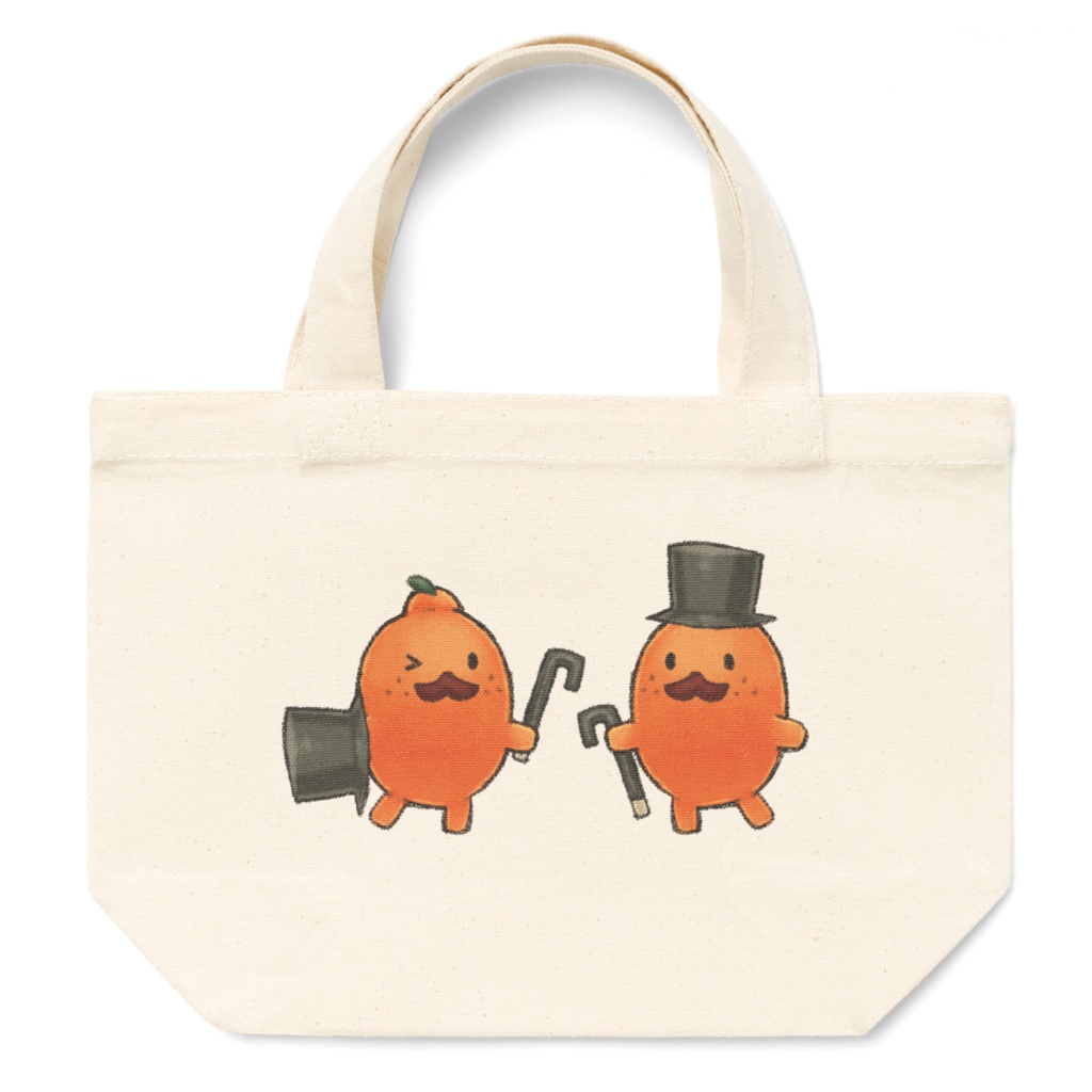 ポン!と紳士トートバッグ