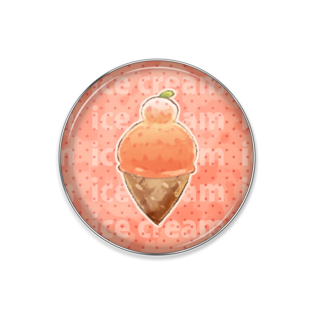 アイスピンバッチ