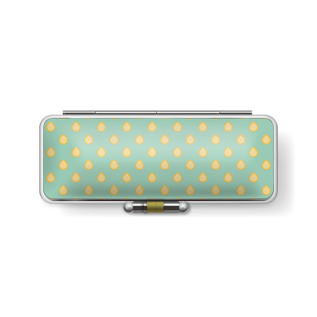 果実(緑)印鑑ケース