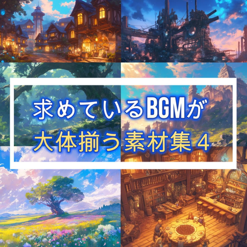 求めているBGMが大体揃う素材集４