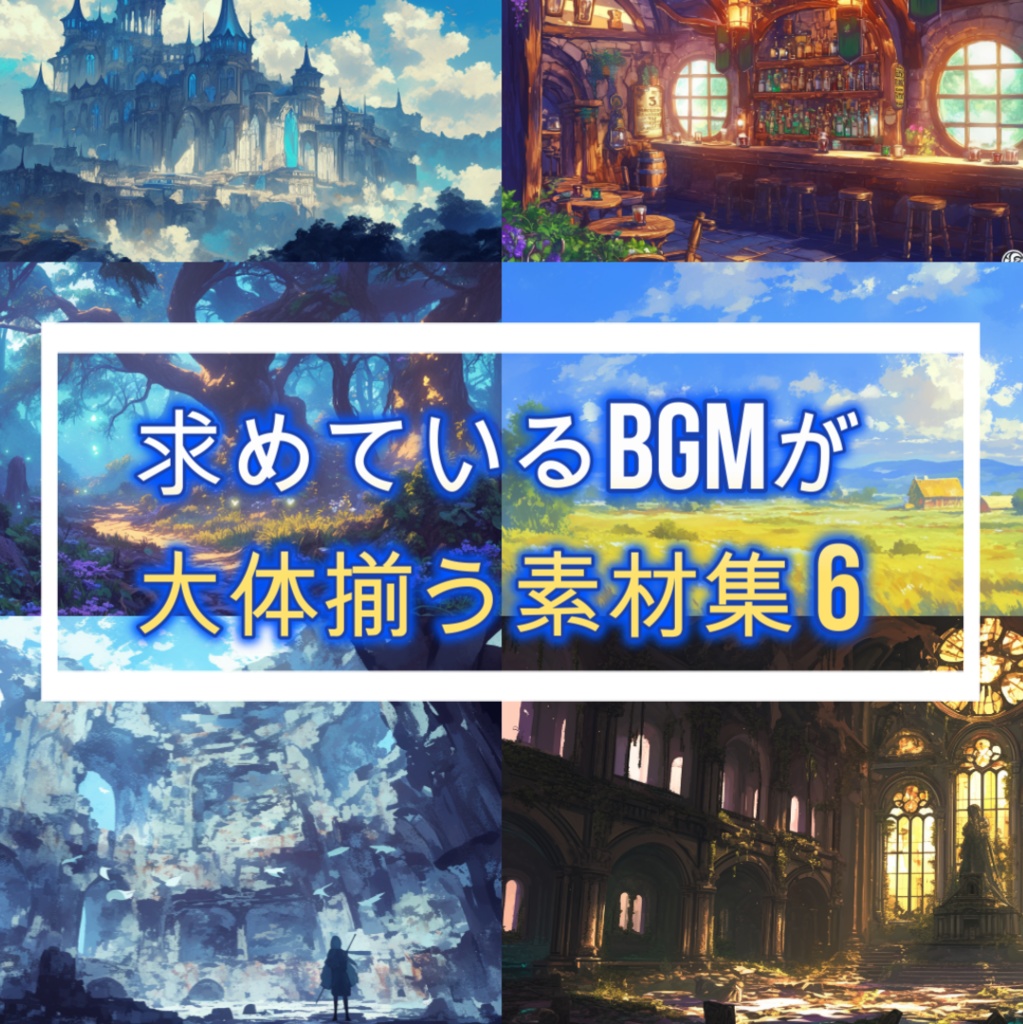 求めているBGMが大体揃う素材集６