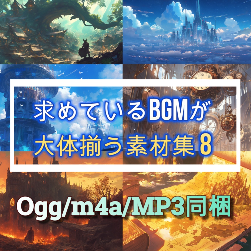 求めているBGMが大体揃う素材集8