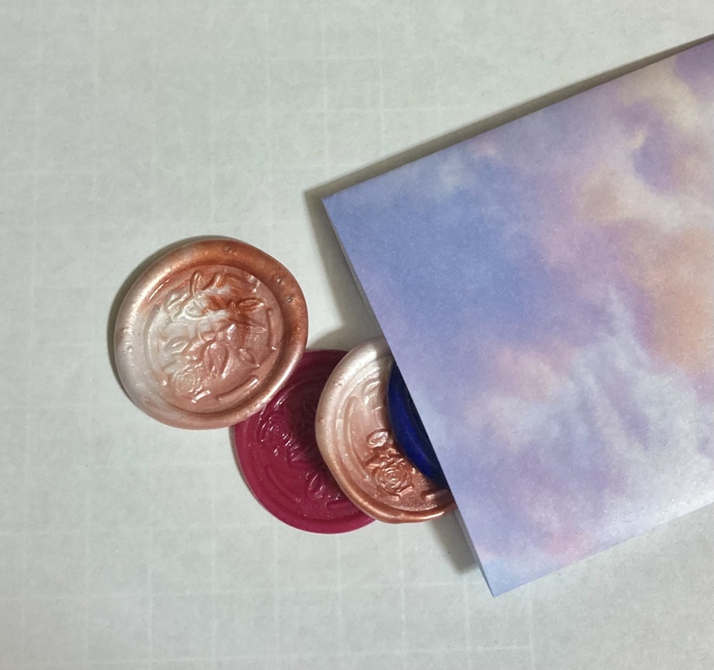 ヒロサニ シーリングスタンプシール 4枚セット