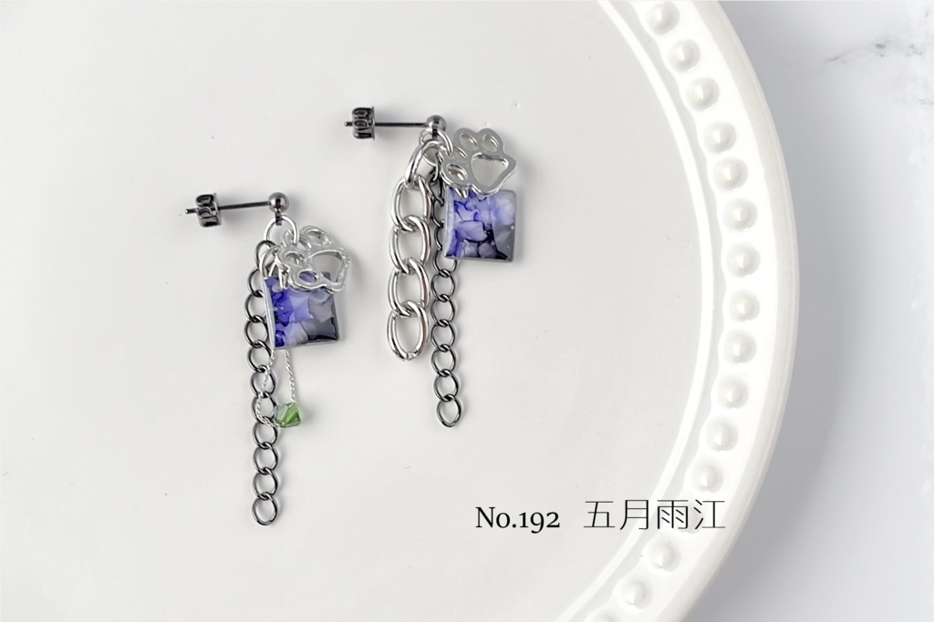 【刀剣乱舞】五月雨江　イメージピアス/イヤリング