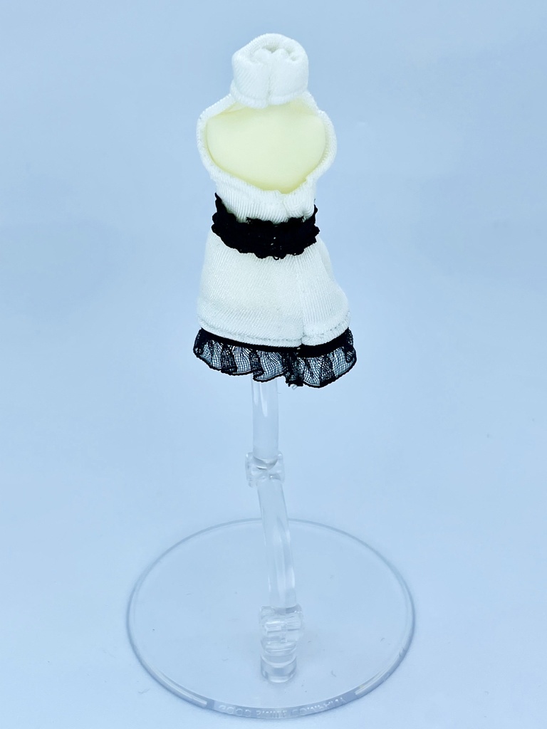 タートルネックワンピース【白】