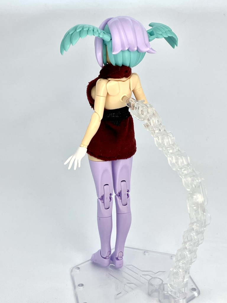 タートルネックワンピース【えんじ】