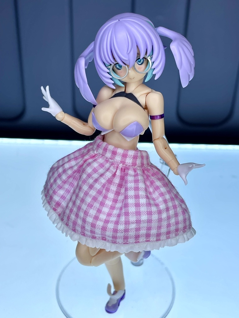 スカート[ギンガムチェック］【ピンク】