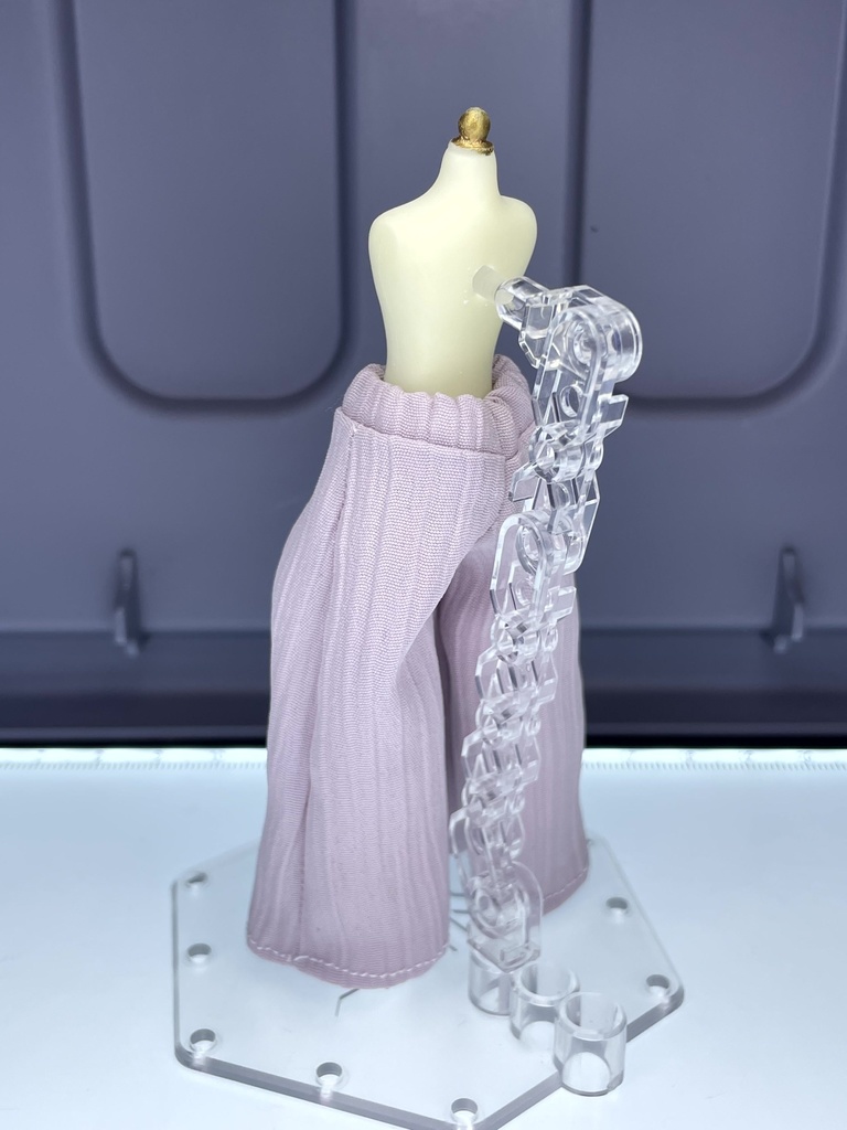 ワイドパンツ【薄紫】