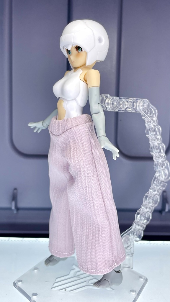 ワイドパンツ【薄紫】