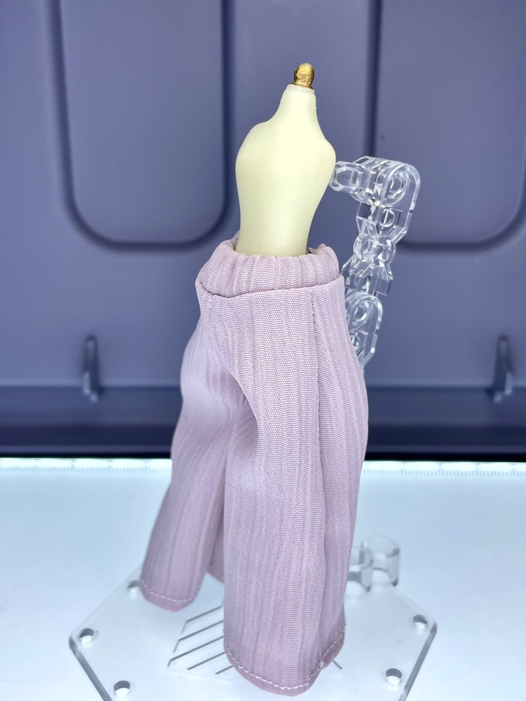 ワイドパンツ【薄紫】