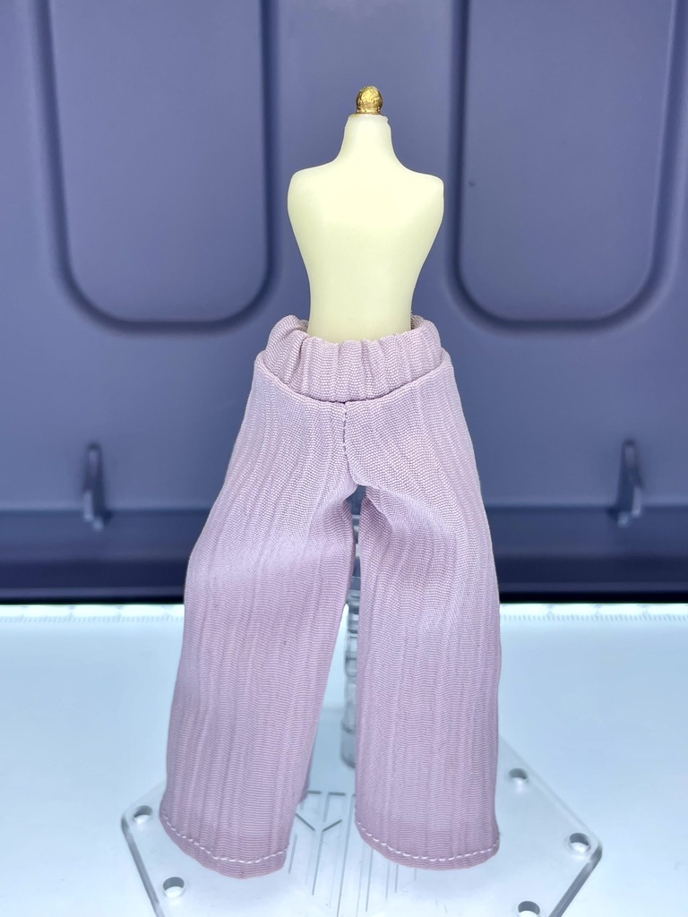 ワイドパンツ【薄紫】