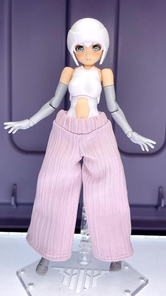 ワイドパンツ【薄紫】