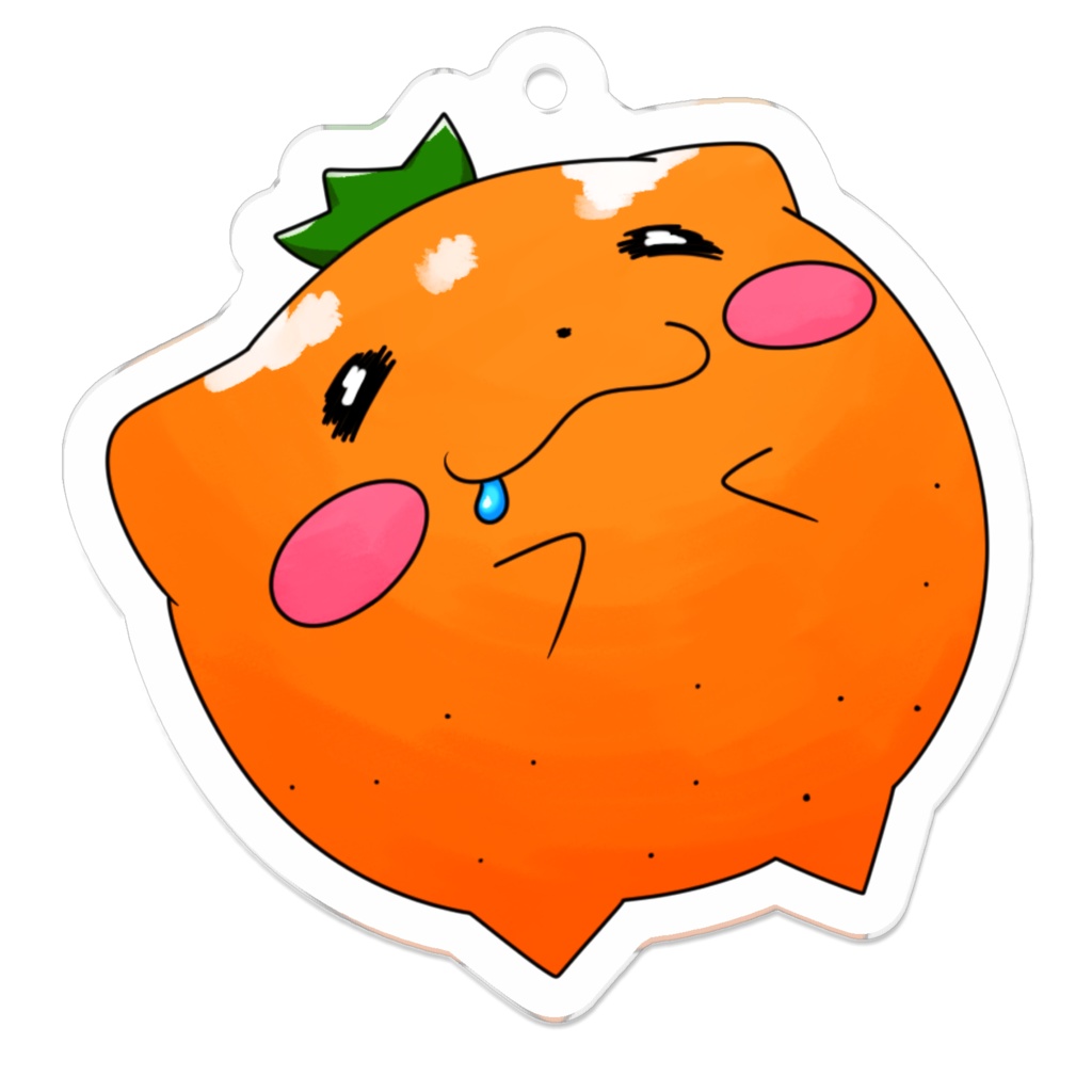 みかんハムスター-睡眠中