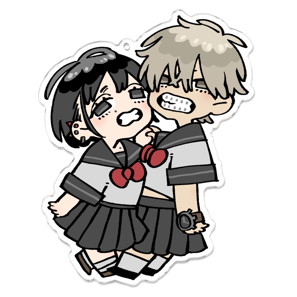 アクキー_なつちゃんとふゆちゃん