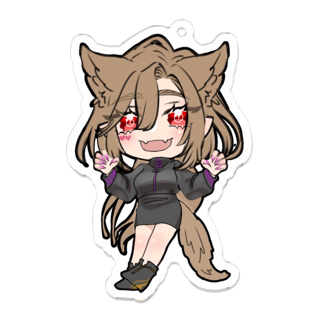 ねこねこアクキーちゃん