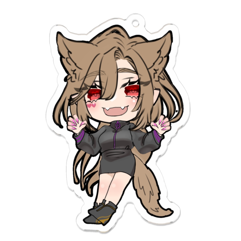 ねこねこアクキー👀