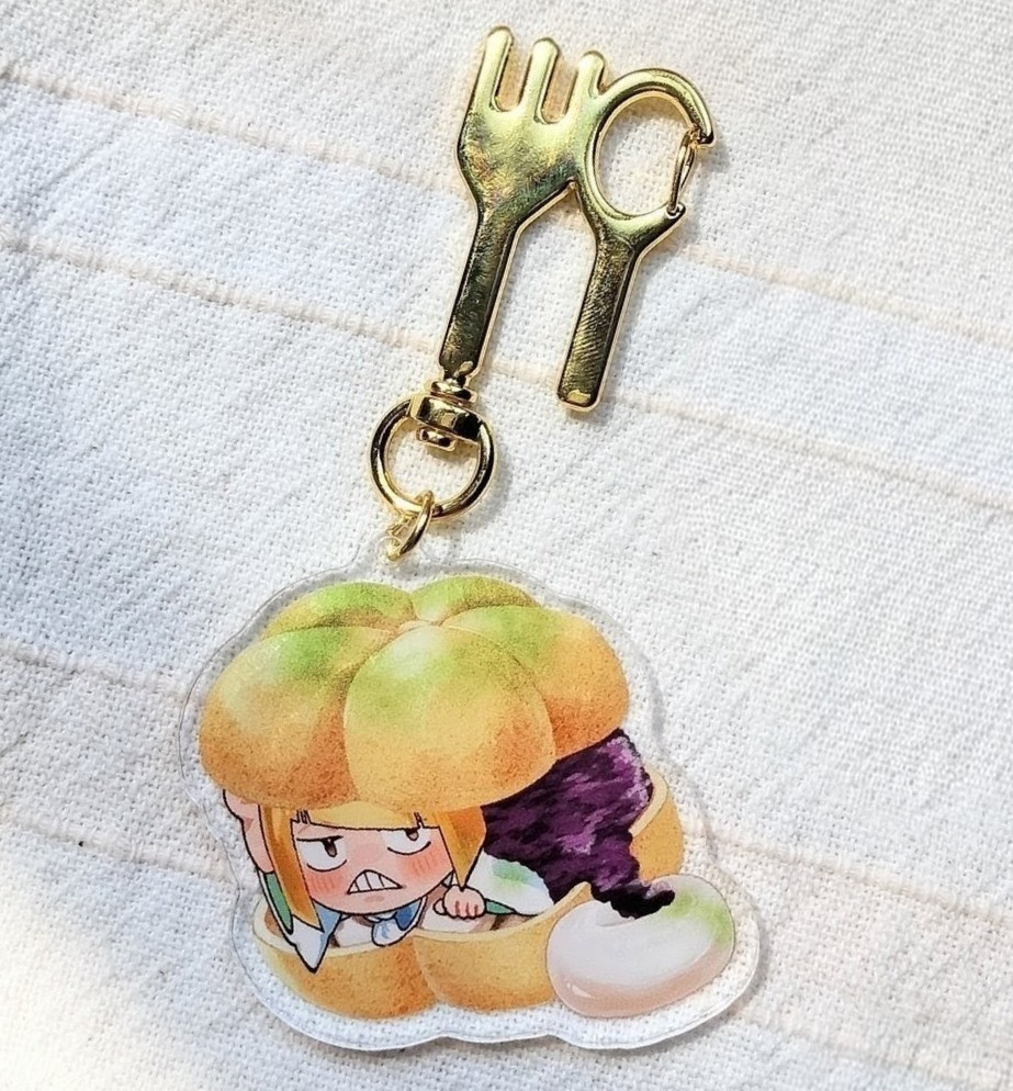 【BLEACH】もぐもぐ🍳サンドアクキー　平子真子（最中ver）