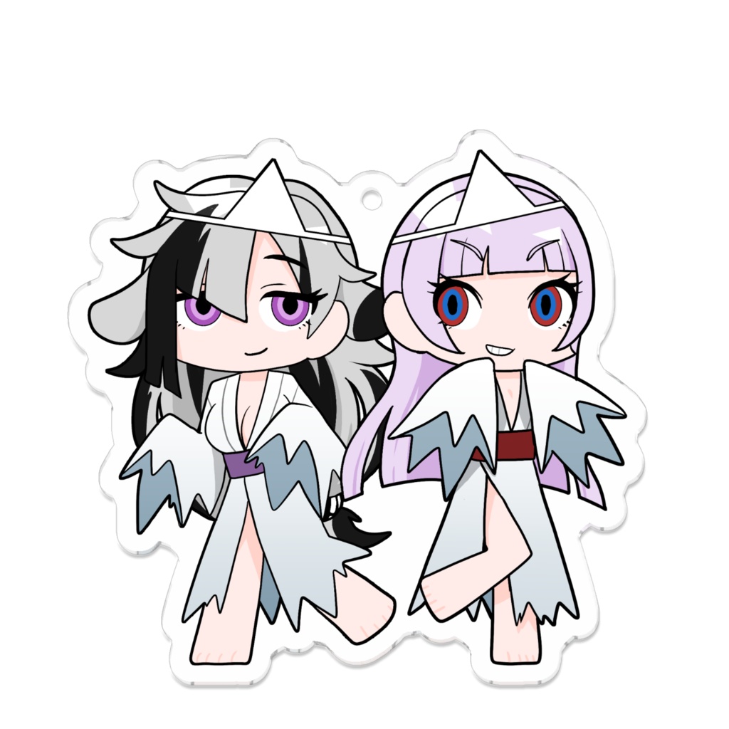 アクリルキーホルダー マジカミHW ディア&ルクスリア