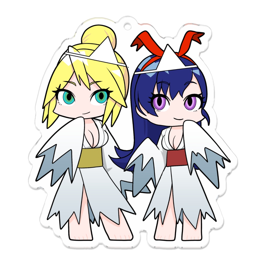 アクリルキーホルダー　マジカミHW　スペルビア＆芽依（イーラ）