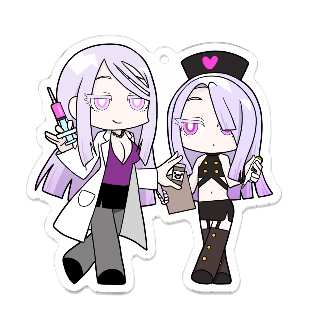 アクリルキーホルダー マジカミHW ヴィヴィアン 大&小