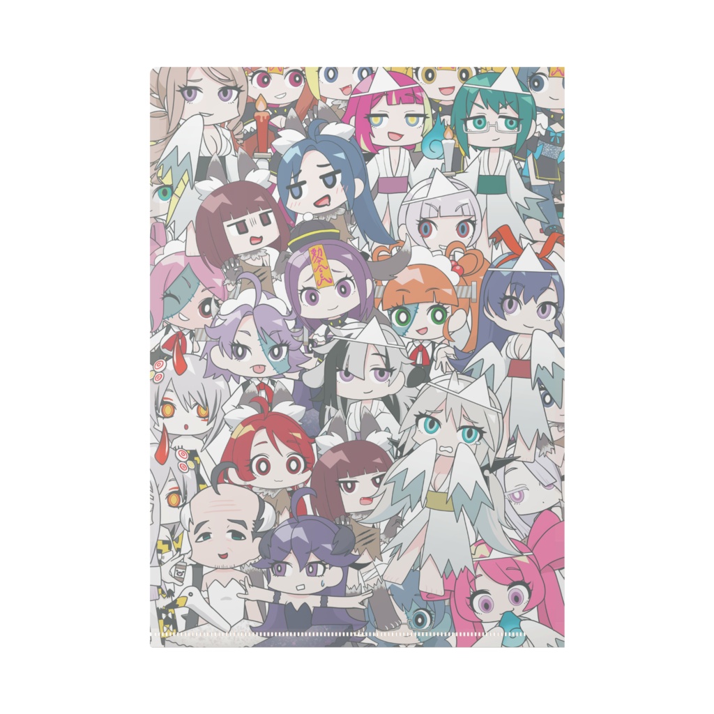 クリアファイル マジカミ ハロウィンだよ大集合!