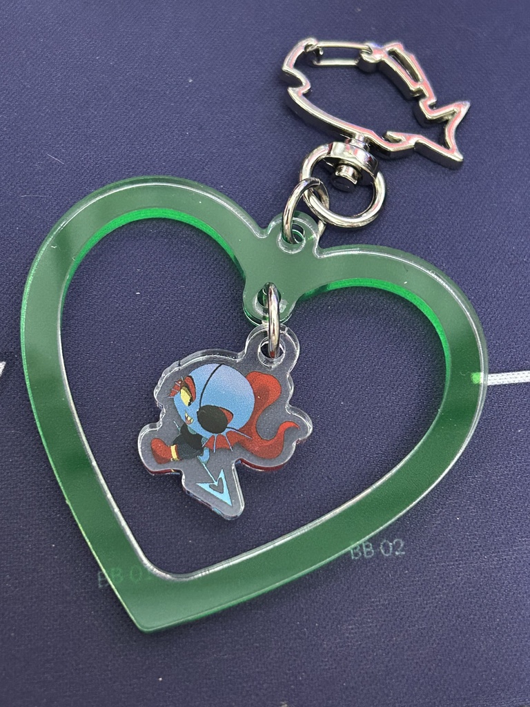 UNDERTALE アンダイン アクリルキーホルダー