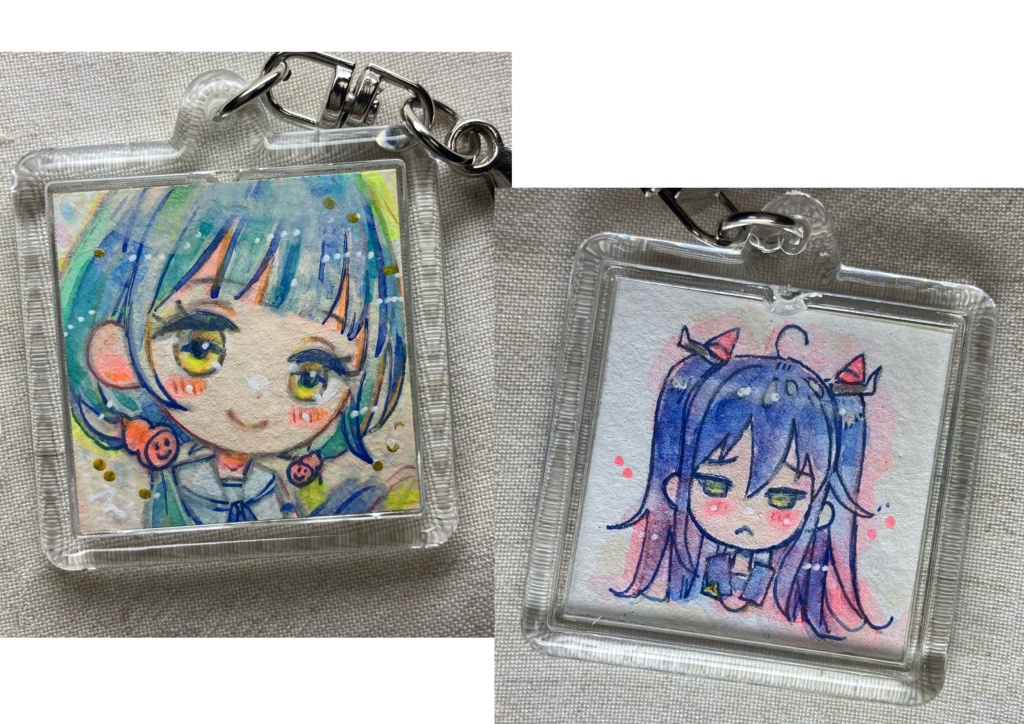 ミニ原画(アクリルキーホルダー)