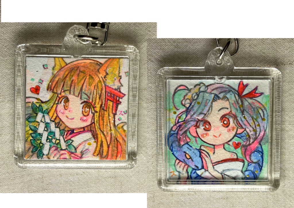 ミニ原画（アクリルキーホルダー）