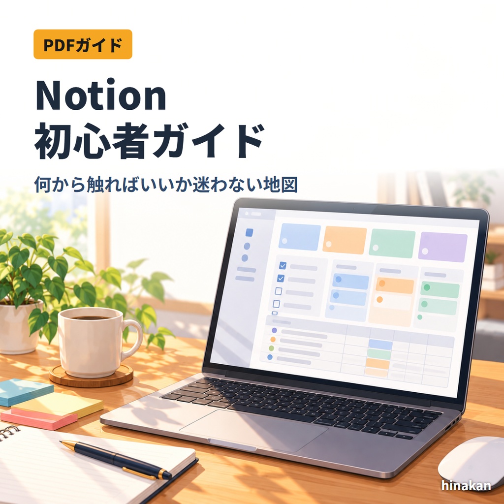 Notion初心者ガイド|迷わない使い方地図