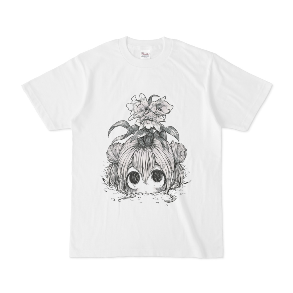 花ガ咲イタヨ団子ちゃんTシャツ