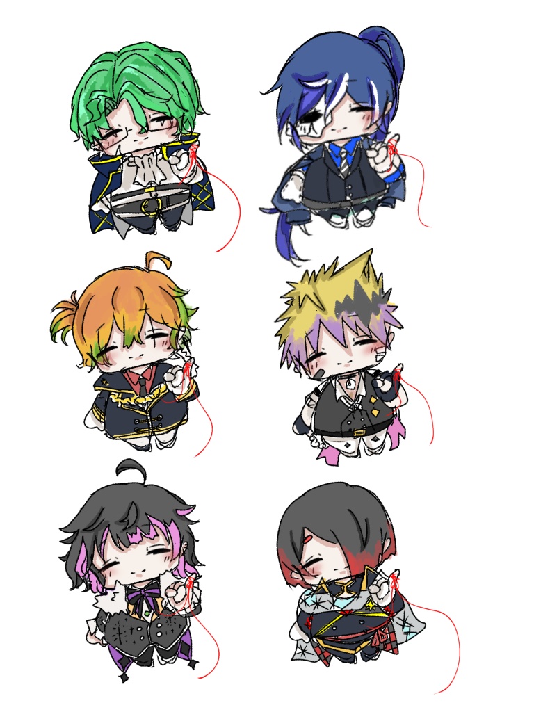 ミニステッカー 1部屋セット