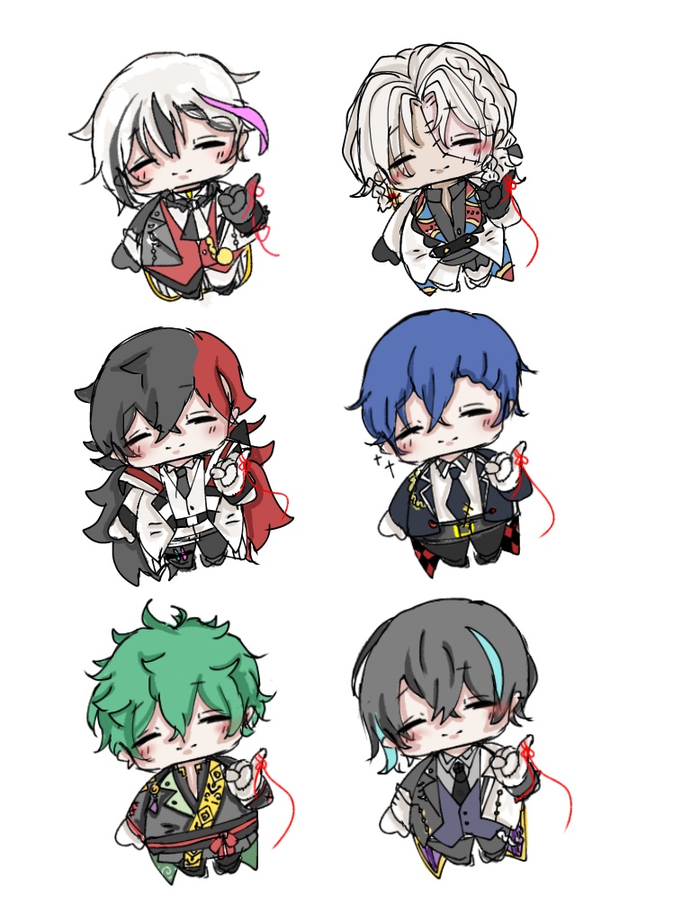 ミニステッカー 1部屋セット