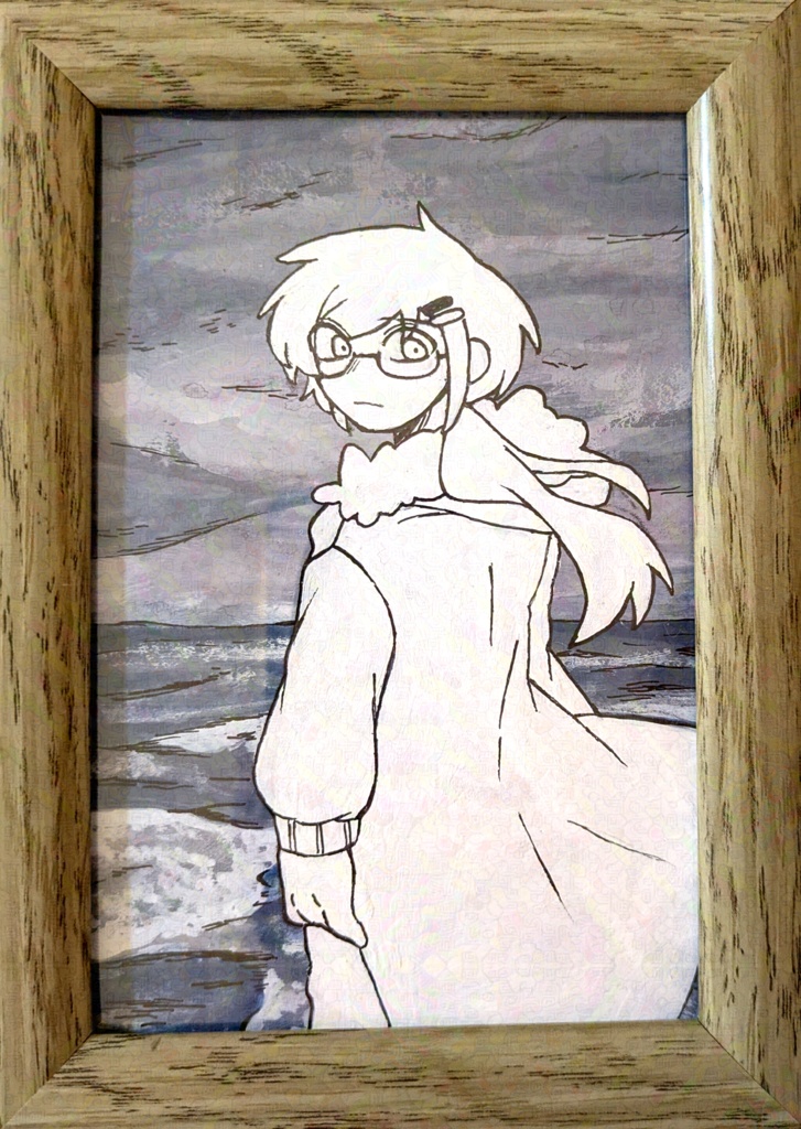 【アクリル原画】「いつか」