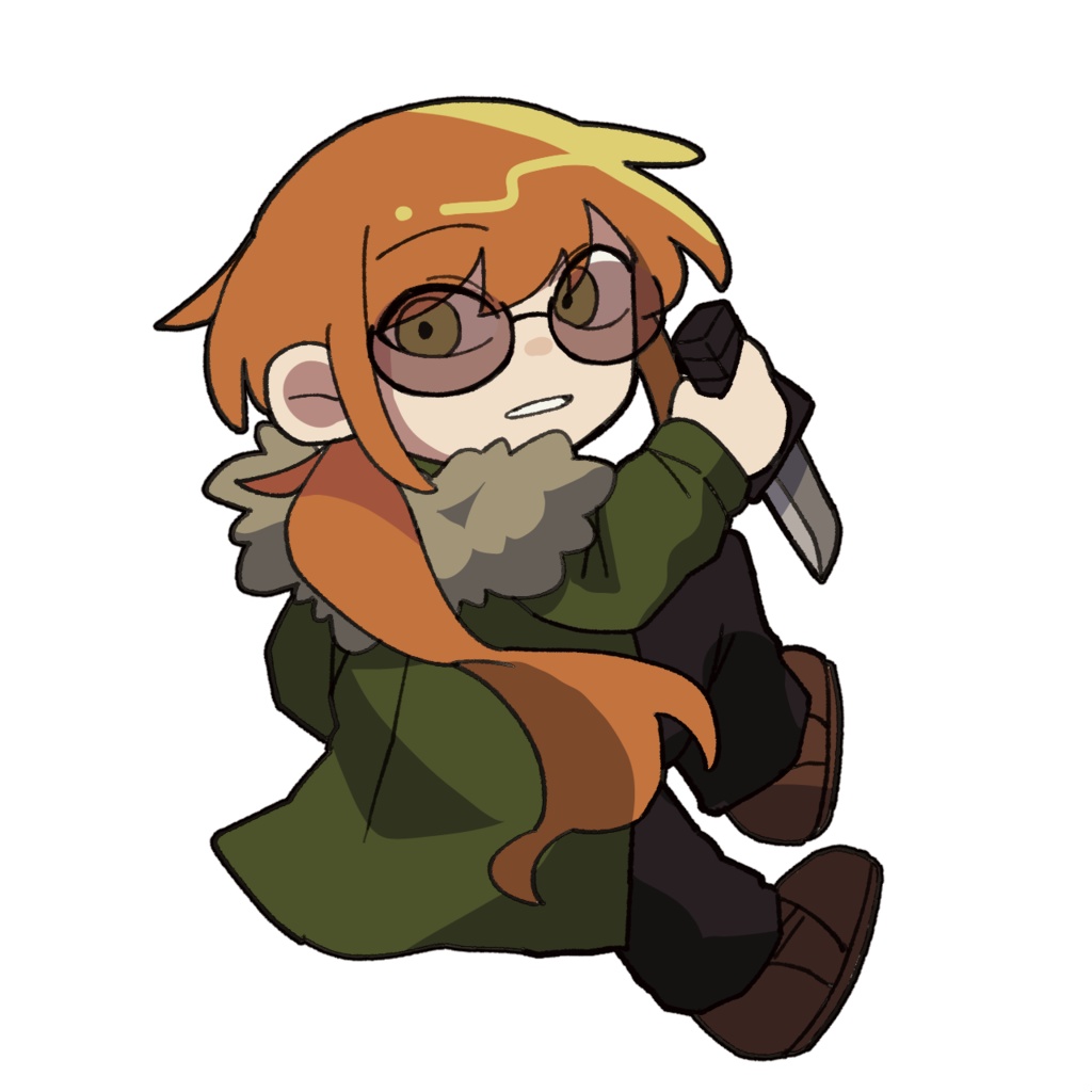 【ダイカットシール】ジェフリー